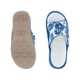thumbnail image 3 of Isotoner  Floral Keilly Open Toe Slide Slipper (Women), 3 of 3