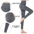 thumbnail image 2 of Women's High Waist Yoga Pants Workout Running Capri Legging Inner Pocket, 2 of 6