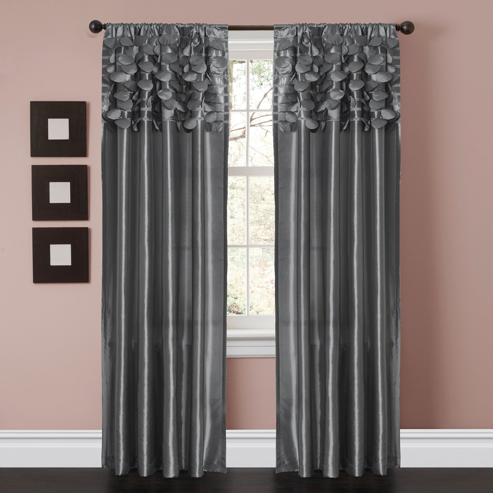 Special Edition By Lush Decor Circle Dream Curtain Panel Set Of 2 Circle Dream Curtain Panel Set
