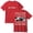 Red, variant on Don Toliver Octane Tour 2026 Cotton Tee Unisex Round Neck Short Sleeve Fashion Casual T-shirt