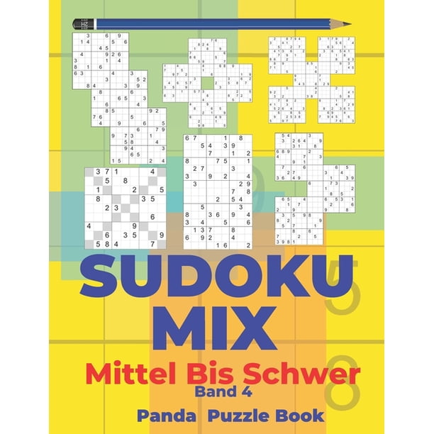 Sudoku Mix Mittel Bis Schwer Band 4 Sudoku Irregular Buch Das 