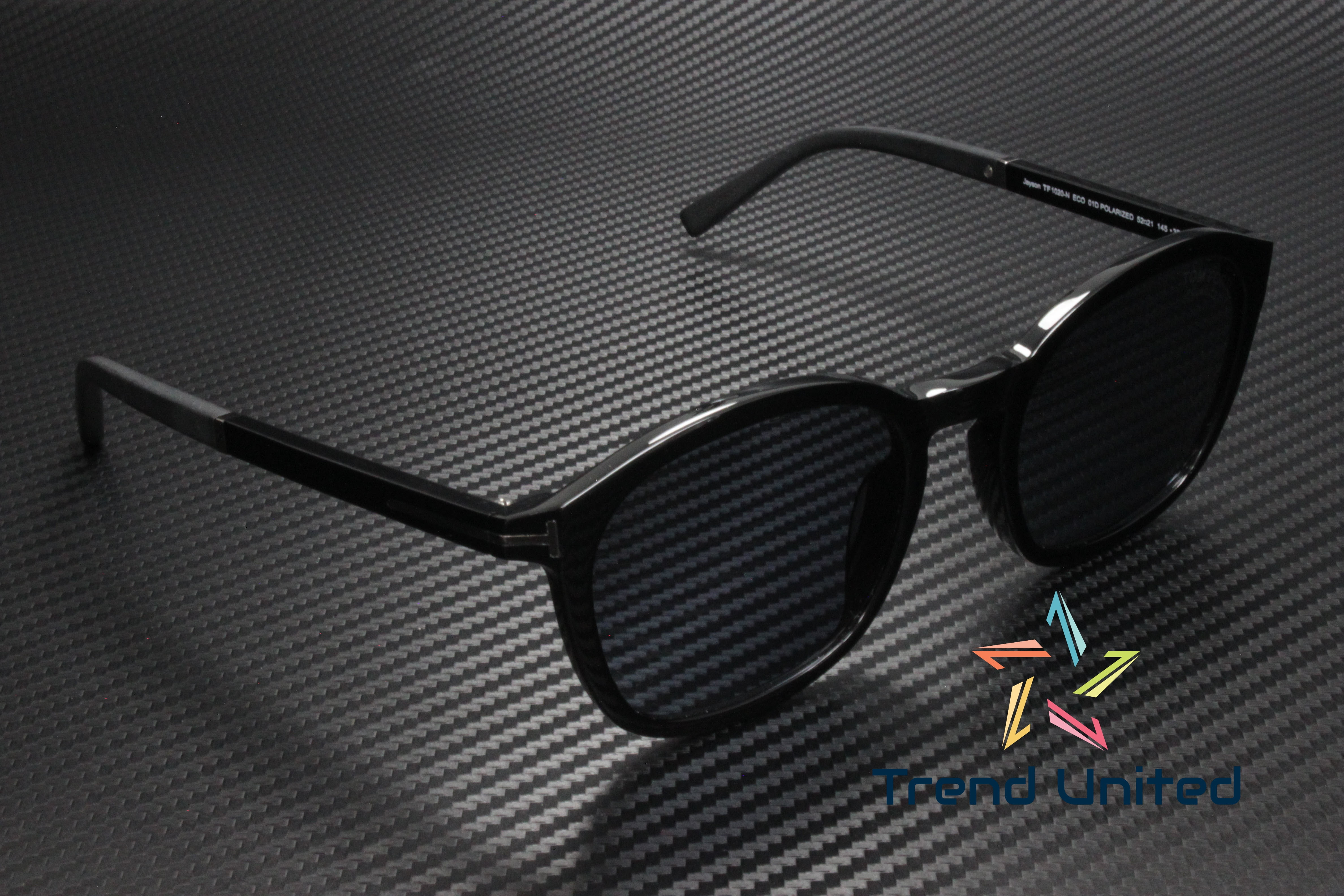 Tom Ford Jayson Polarized Smoke Oval Men's Sunglasses FT1020-N 01D 52