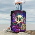 thumbnail image 5 of Salouo Mushrooms and Skull Pattern Travel Dust-proof Suitcase Cover, Softside Suitcase Protector Luggage Cover Protector for 18-32inch ,Not Included Suitcase, 5 of 8