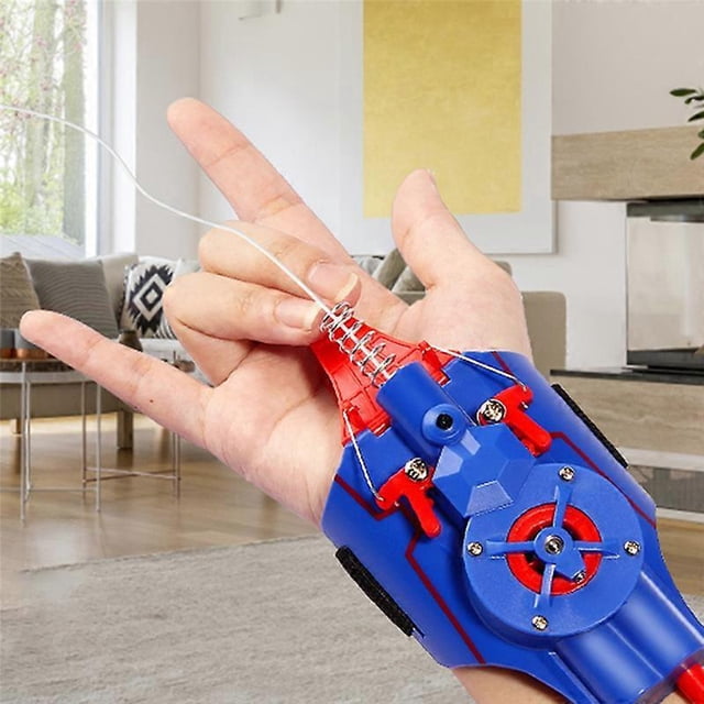 Spider Silk Launcher Web Shooters Wrist Launcher Toy Shooters Peter Parker Cosplay Device Toys for C