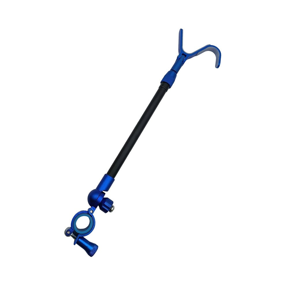 Mosiee S-Type Aluminum Alloy Fishing Rod Holder: for Versatile Support Blue