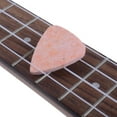 thumbnail image 3 of de 5 púas de fieltro, púa para guitarra acústica, guitarra eléctrica, ukelele, bajo, púas de ukelele naranja, 3 of 8