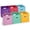 Dual Handle-A-Multi-color, variant on WERSEON 11 Inch Collapsible Fabric Storage Cubes Bins, Foldable Cube Storage Bins with Handle for Clothes/Toys Storage, 6 Count