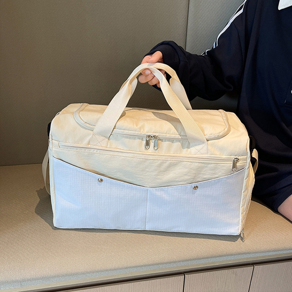 Travel Duffle Bag Sports Gym Toted Bag Carrys on Weekender Bag Overnight Bag Waterproof Luggage Bag for Women Ladies