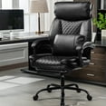 COMHOMA Reclining Executive Chair HighBack PU Leather Ergonomic Office