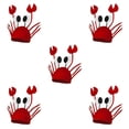 thumbnail image 2 of Gorro de cangrejo Naiovety fieltro rojo para niñas, 2 of 4