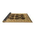 thumbnail image 2 of Ahgly Company Indoor Round Oriental Brown Traditional Area Rugs, 4' Round, 2 of 4