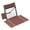 Brown-Widen, variant on Folding Camping Chair with Backrest - Portable Floor Seat for Beach, Pool, Picnics & Outdoor Activities | Lightweight & Compact with Carry Bag (Lengthen)