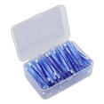 thumbnail image 2 of Braces Cleaner, Interdental Brush Slim Multifunction 60Pcs With PP Handle For Orthodontic Care Blue, 2 of 8