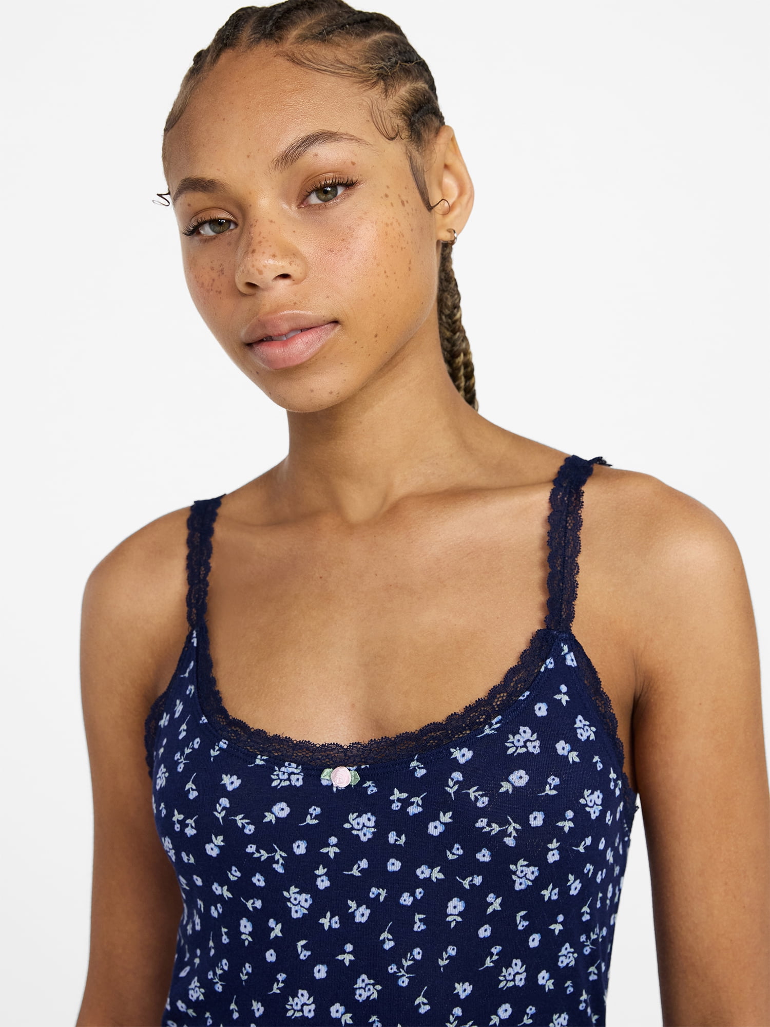 No Boundaries Sleep Pointelle Slip, Women's XXS-3X