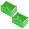 thumbnail image 3 of Pet Feeding Bowl Small Pet Food Feeding Bowl Pet Hanging Drinking Bowl Pet Feeding Trough 2Pcs Pet Feeding Bowl Easy Find Clean Plastic Material Prevent Biting Pet Feed Trough For, 3 of 8