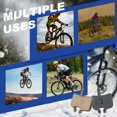thumbnail image 7 of Disc Brake Pad 1.38" x 1.26" Semi-Metallic Bike Brake Pads with Spring for BB7 M355 M446 M640 Mountain Road Bikes, Black, 7 of 7