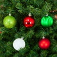 thumbnail image 3 of Every Day is Christmas Ornaments 35ct 70mm Christmas Ornaments, Shatterproof Christmas Tree Ornaments Set, Christmas Balls Decoration (Green, Red, White), 3 of 8