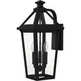 thumbnail image 5 of Quoizel Boulevard 3-Light Matte Black Outdoor Wall Lantern, 5 of 7