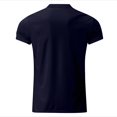 thumbnail image 5 of Summer Men's Sports Short Sleeve Golf Youth Men's Zipper Casual Top 5XL, 5 of 5