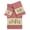 Tea Rose, variant on Authentic Hotel and Spa Turkish Cotton Cactus Embroidered Latte Brown 3-piece Towel Set