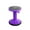 Purple, variant on Pearington SitFree Height-Adjustable Wobble Stool, Black