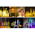 12 Packs Wine Bottle String Light, With Switch, 6.6Ft 20 LED Bottle Light, Universal Size Wine
