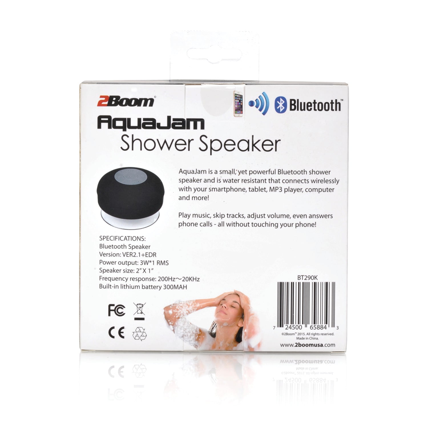 aquajam shower speaker