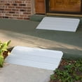 thumbnail image 3 of Silver Spring 6-1/4in High Aluminum Mobility Threshold Ramp for Wheelchairs, Scooters, and Power Chairs, 3 of 6