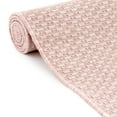 thumbnail image 4 of Unique Loom Outdoor Solid Collection Area Rug (10' x 14' 1" Rectangle Whisper Pink/Ivory), 4 of 11