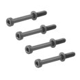thumbnail image 4 of 4Pcs Fuel Injector Clamp Bolt Assembly for Ix35 Carnival Sorento 338162F000 33816-2F000, 4 of 5