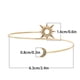 thumbnail image 5 of Brazalete Retro Fashion Hugo Pulsera de brazo Geometric Shiny, 5 of 9