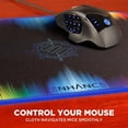 thumbnail image 4 of Enhance Large LED Gaming Mouse Pad with Clear Optical Fiber Edges - Mouse Mat with 7 RGB Colors & 3 Lighting Effects, Smart Control Button, Non-Slip Grip, Precision Tracking for eSports - Multi, 4 of 9