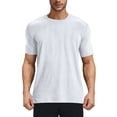 thumbnail image 2 of Mingw Mens Shirt Lounge Casual Top Soft Fabric Tee Stretchy Elastic Fabric for Workout, 2 of 6