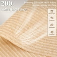 thumbnail image 5 of Summit Living Outdoor Patio Roller Sun Shade, Crank Operated Fabric Blind, Cordless Roll Up Shade, W 8 ft x H 8 ft, Beige, 5 of 8
