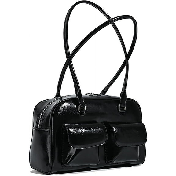 MMYGU Shoulder Bag For Women,Retro Leather Tote Handbags Satchel Bag Trendy Clutch Purse