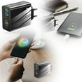 thumbnail image 4 of Chargeur de Voyage Multi-Port 3.1A Type C PD + 3USB 65W Charge Rapide, 4 of 4