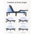 Sino Luban T100 Twin XL Adjustable Bed Frame, Independent Head and Foot ...