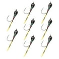 thumbnail image 1 of Señuelos de pesca Tuimiyisou, cebos artificiales realistas para pesca en hielo, kit de señuelos artificiales para jigging Verde, 1 of 9