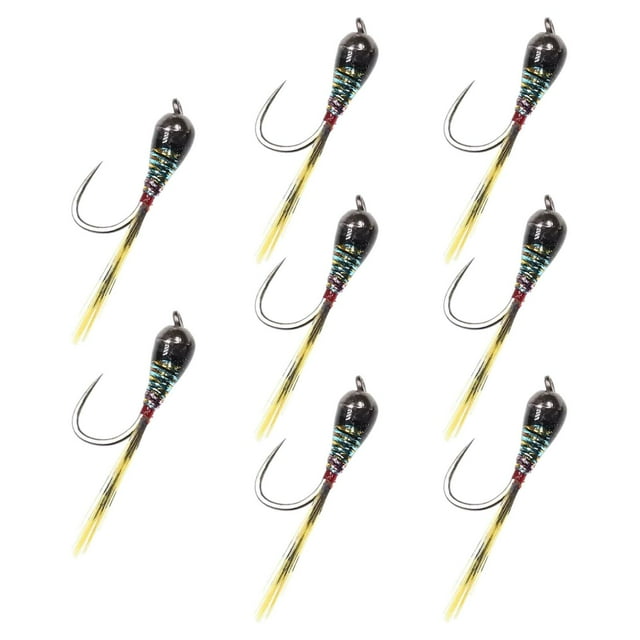 Almencla Jigging de Pêche sur Glace, Équipement Vertical, Jig de Pêche sur Glace, Vert