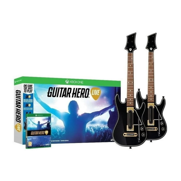 Guitar Hero Live 2-Pack Bundle for Xbox One rated E - Everyone