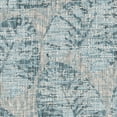 thumbnail image 3 of SAFAVIEH Courtyard Alene Floral Indoor/Outdoor Runner, 2'3" x 8', Grey/Aqua, 3 of 4