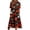 Red(Pumpkin Ghost), variant on Halloween Summer Dresses for Women Novelty Cartoon Ghost Cocktail Dresses Short Sleeve Fashion Relaxed Fit Flowy Midi Halloween Costumes Dresses Blue S
