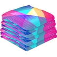 thumbnail image 4 of Dreamtimes Rainbow Triangle Kitchen Towel, Dish Towels Quick Drying Tea Towels Absorbent Hand Towels for Kitchen Sink Dinner Table 28 x 18 Inches, Set of 4, 4 of 7