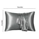 thumbnail image 3 of Satin Pillowcase For Hair And Skin Pillowcases Standard Size And Soft Satin Pillow Covers 1 Pack 20x30 Inches, 3 of 8