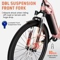 thumbnail image 5 of HOVSCO Electric Bike, 500W Peak Motor 20mph, 48V/15Ah, E-Mountain bicycle for Women, UL2849, APP Control, 5 of 9