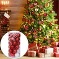 thumbnail image 2 of comerut 30Pcs Shatterproof Christmas Ball Ornament Xmas Tree Showcase Party Ornaments, 2 of 8