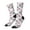 2 Black-2, variant on Poodle Dog Print Adult Socks for Men & Women,Calf Socks, Ankle Socks,Boots Socks,Breathable Casual Sock,Unisex Crew Socks