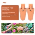 thumbnail image 4 of 2Pcs Hairdressing Scissors Bag Pruning Shear Protective Cover Leather Sheath Tool, 4 of 9