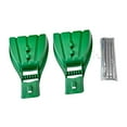 thumbnail image 3 of Colaxi Large Leaf Scoops Hand Rake Claw Ergonomic Sturdy Lightweight Leaves Grabber Leaf Rake for Picking up Leaves Garbage Cleaning 2Pcs with Rod, 3 of 8