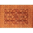 thumbnail image 1 of Ahgly Company Indoor Rectangle Oriental Orange Industrial Area Rugs, 5' x 8', 1 of 4